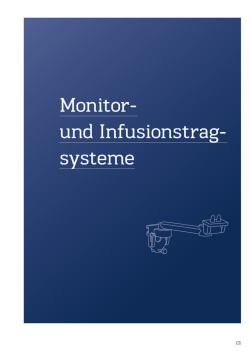 Monitor- und Infusionstrag