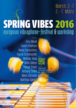 european vibraphone-festival &workshop