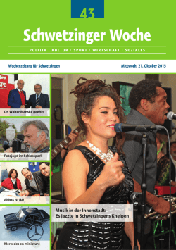 Schwetzinger Woche