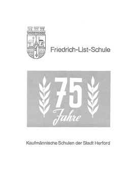 Friedrich-List-Schule - das kaufmännische Berufskolleg in Herford
