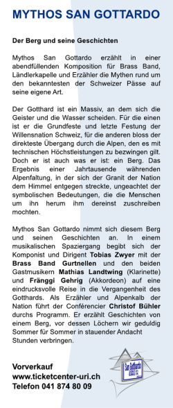 MYTHOS SAN GOTTARDO