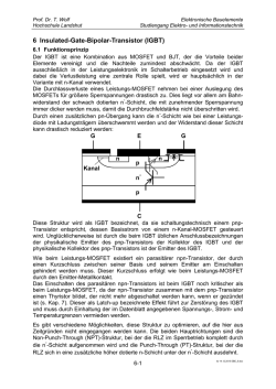 6 Insulated-Gate-Bipolar-Transistor (IGBT)