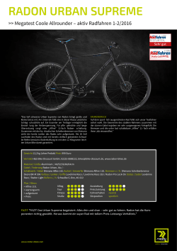 Megatest Coole Allrounder – aktiv Radfahren 1-2/2016