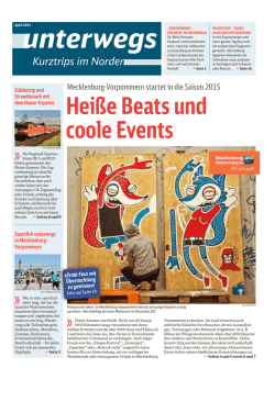 Hei&szlig;e Beats und coole Events - Der Branchentreff f&uuml;r Touristiker in MV