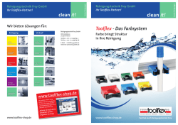clean it! - Reinigungstechnik Frey GmbH