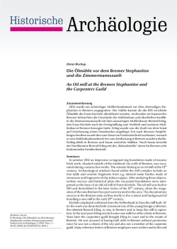 Historische Arch&auml;ologie