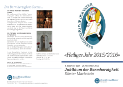 Flyer - Kloster Mariastein