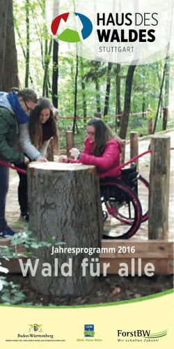 Infos Jahresprogramm 2016