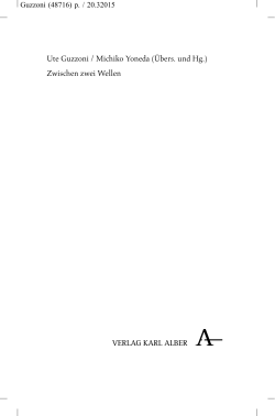 guzzoni9-e 1..160 - Verlag Karl Alber