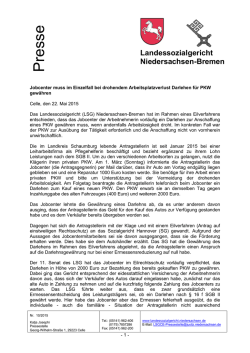 Jobcenter muss im Einzelfall bei drohendem Arbeitsplatzverlust