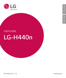Bedienungsanleitung LG Spirit 4G LTE C70 - Handy
