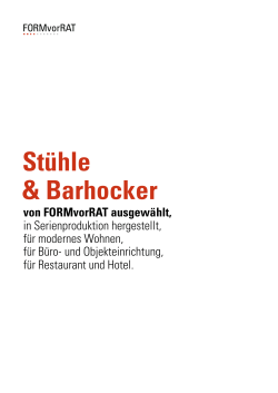 Stühle & Barhocker