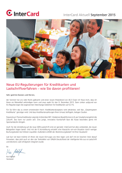 InterCard Aktuell September 2015 PDF 2029 KB
