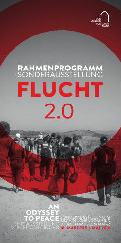 Rahmenprogramm zur Sonderausstellung Flucht 2.0