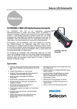 Selecon LED-Scheinwerfer PLFRESNEL1 MKII LED