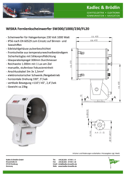 WISKA Scheinwerfer SW300.psd