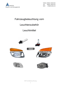 Frontbeleuchtung