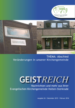 geistreich - Evangelische Kirchengemeinde