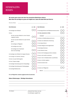 Wir würden gerne etwas mehr über Ihre persönlichen Bedürfnisse