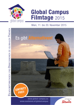 Global Campus Filmtage 2015