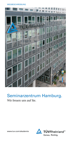 Seminarzentrum Hamburg.