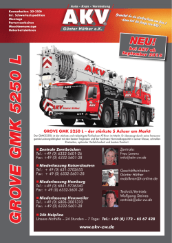 grove gmk 5250 l