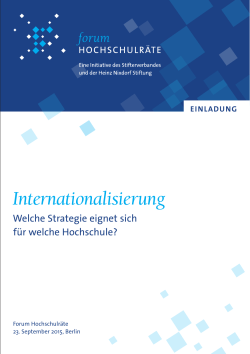 Internationalisierung
