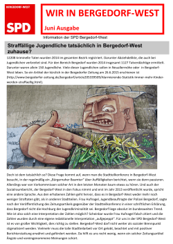 wir in bergedorf-west - SPD Bergedorf-West