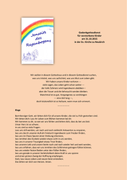 Jenseits des Regenbogens