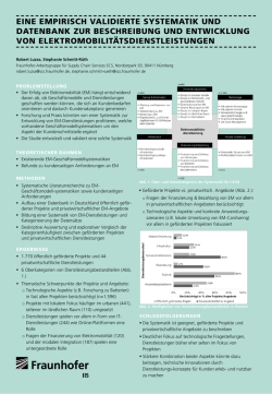 EINE EMPIRISCH VALIDIERTE SYSTEMATIK UND DATENBANK