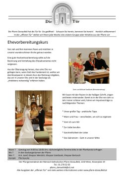 Ehevorbereitung