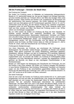 Gr&uuml;nder der Stadt Olten