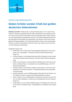 Sieben Sieger 2015