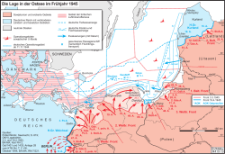 Die Lage in der Ostsee im Frühjahr 1945