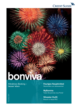 Bonviva - Credit Suisse