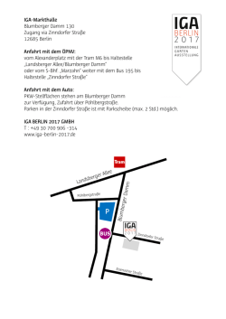 IGA-Markthalle Blumberger Damm 130 Zugang via