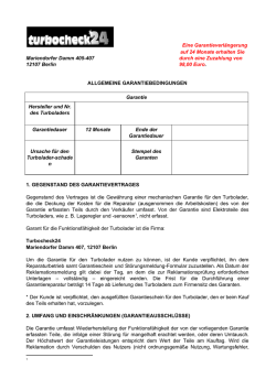 Garantie