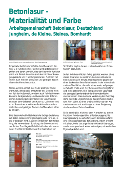 pdf herunterladen - Arbeitsgemeinschaft Betonlasur