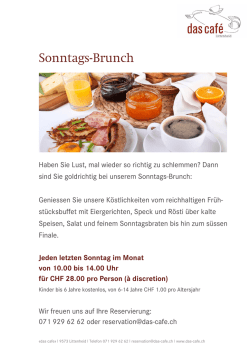 Sonntags