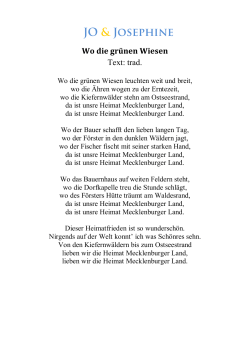 Du wunderschönes Pommernland (Musik/ Text: M