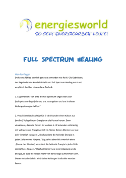 Handauflegen - Reiki - alex