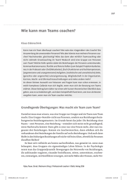 Professionell coachen - Metatheorie der Veränderung