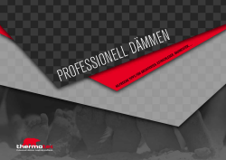 ProfESSIoNELL dämmEN