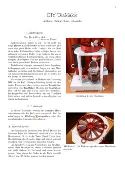 DIY TeaMaker