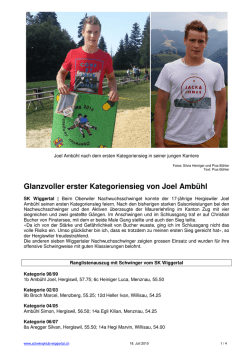 Joel Amb&uuml;hl siegt am Oberwiler Nachwuchsschwinget ZG