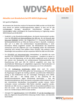 Fachverband Wärmedämm-Verbundsysteme e.V. (10.06.2015)