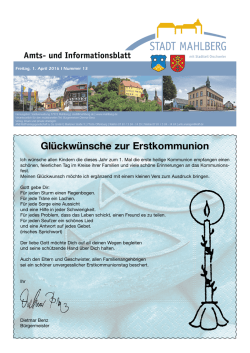 gl&uuml;ckw&uuml;nsche zur erstkommunion