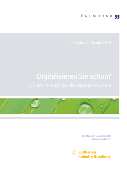 Digitalisieren Sie schon? - L&uuml;nendonk-Shop