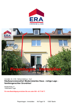 Käuferprovisionsfrei! Modernisiertes Haus