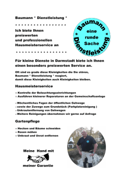 Hausmeisterservice 2